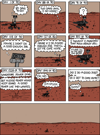 Illustration for article titled We finally get a sequel to XKCD's brilliant Mars Rover story!